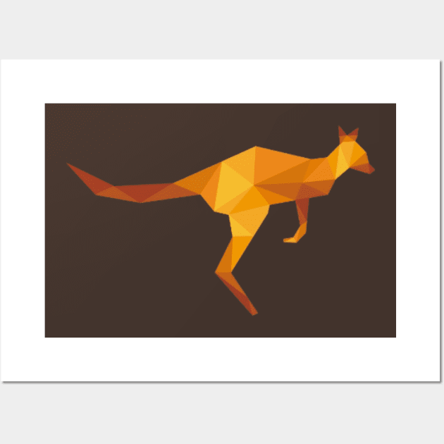 Kangaroo Jack Wall Art by Simple but always Cool..